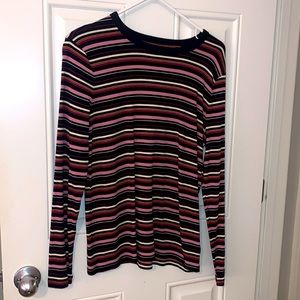 Multi-color Striped Long Sleeve Shirt